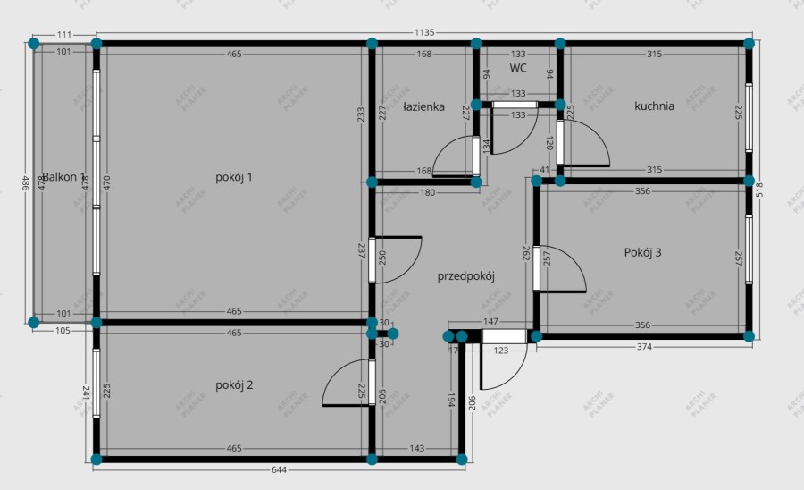 Szczecin, Seledynowa, MIESZKANIE NA SPRZEDAŻ 63,40m2 SZCZECIN-PRAWOBRZEŻE