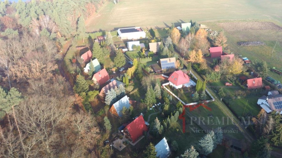 pyrzycki, Lipiany, Osetna, DZIAŁKA REKREACYJNA Z DOMKIEM NAD JEZIOREM