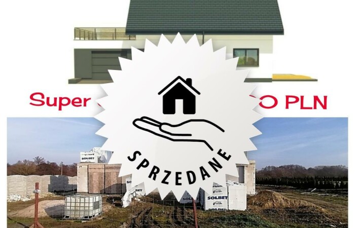 zachodniopomorskie, pyrzycki, DOM Z GARAŻEM W TRAKCIE BUDOWY