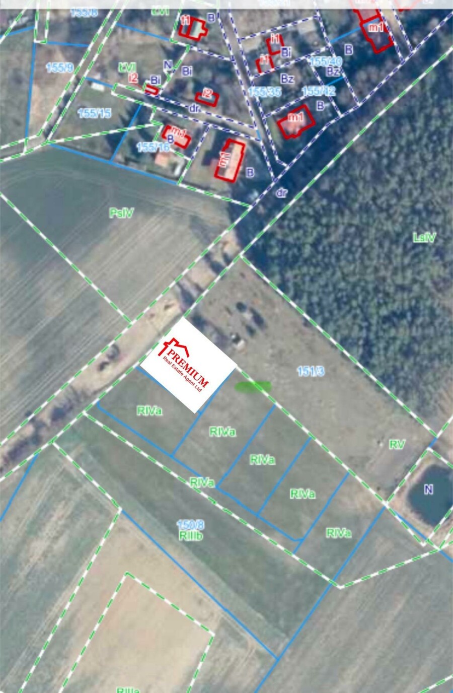 pyrzycki, Kozielice, Czarnowo, Działka budowlana 1002 m2 nad jeziorem Czarnowo-Kozielice